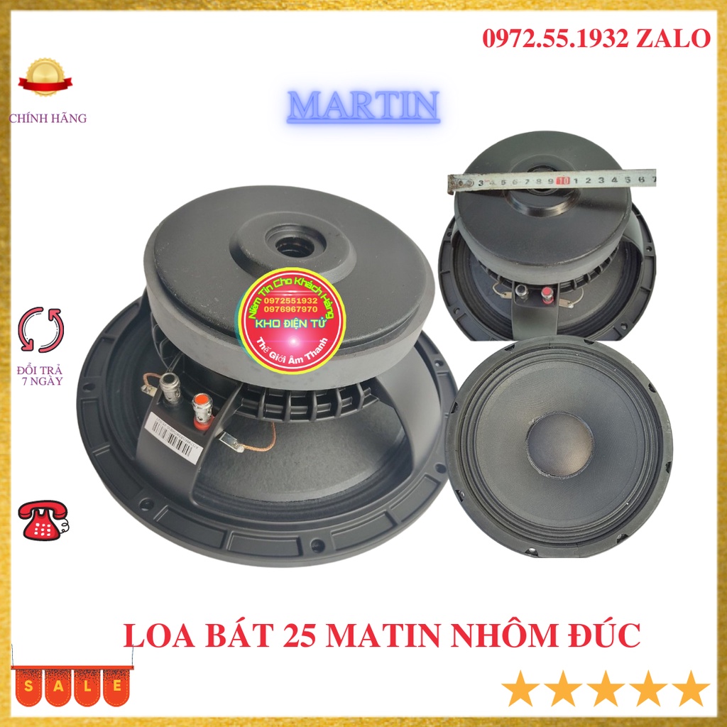 Loa bát 25 matin xương đúc từ 156 công suất 500w hàng nhập khẩu cao cấp cho mọi không gian giá 1 chiếc