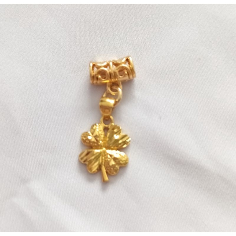 Charm ống lùa bạc thái mic vòng xỏ handmade làm trang sức xỏ DIY