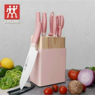BỘ DAO ZWILLING NOW S 6 MÓN MÀU HỒNG PASTEL