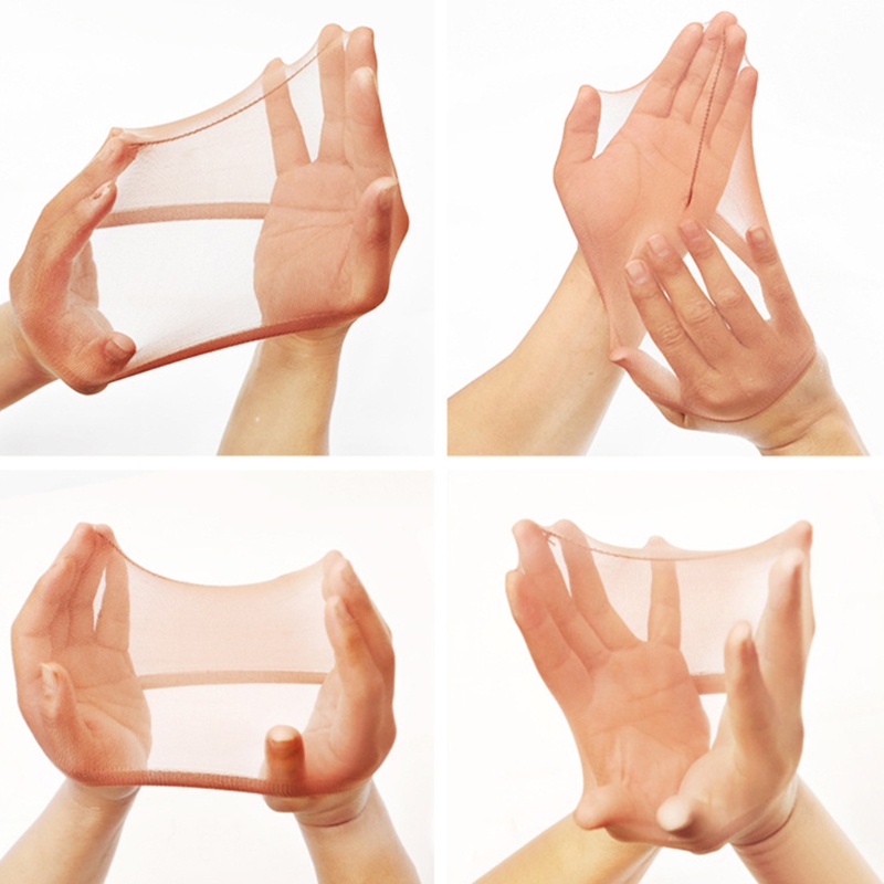 Mũ Lưới Để Đội Tóc Giả Với Dây Thun Co Giãn Tiện Dụng