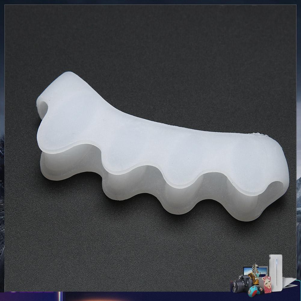 (Hàng Mới Về) Dụng Cụ Tách Ngón Chân Bằng Silicone Tiện Dụng