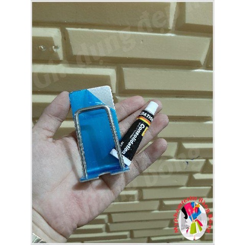 Giá cắm chải inox kèm keo