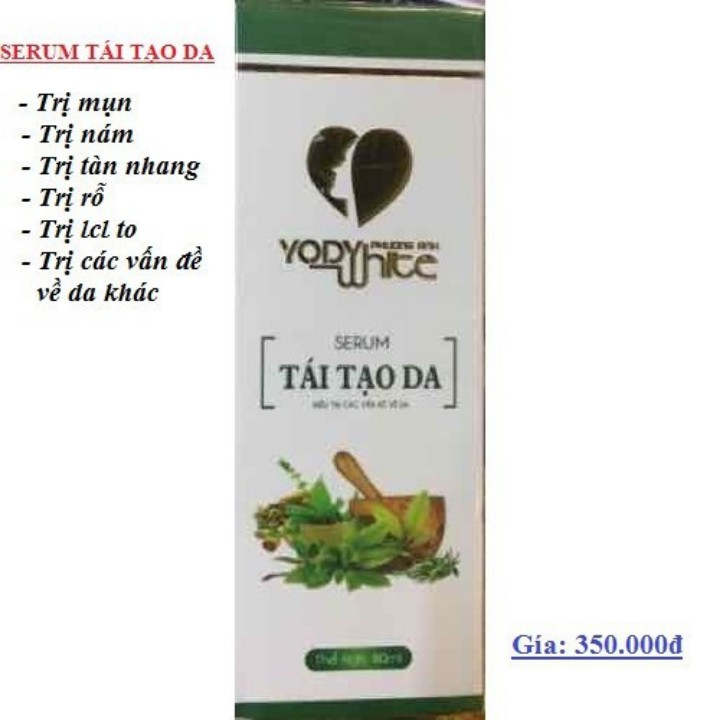 Serum Yody White Phương Anh Tái Tạo Da