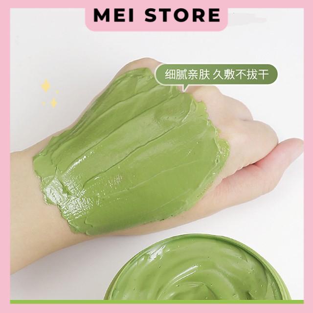 Mặt Nạ Bùn Trà Xanh Mud Mask Green Tea Fenyi Làm Sạch Mụn Đầu Đen Kiềm Dầu Làm Sáng Da 100g