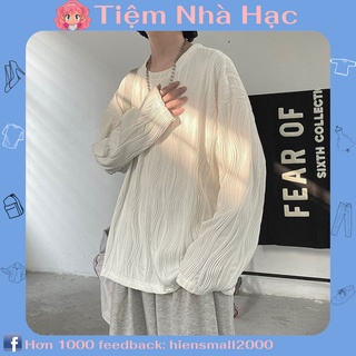 [CÓ SẴN] ÁO TAY DÀI CỔ TRÒN HOẠ TIẾT NỔI THU ĐÔNG SIZE M-2XL | Áo tay dài nam nữ