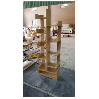 [GIÁ XƯỞNG] Kệ Sách Gỗ Hình Cây Đa Tầng GP66