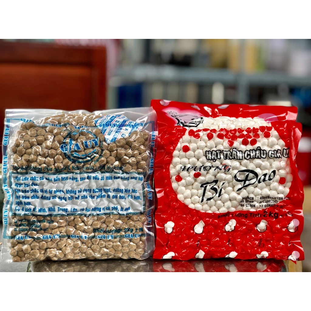 Trân Châu Gia Uy Đường Đen/ Trắng / Cà phê 2KG
