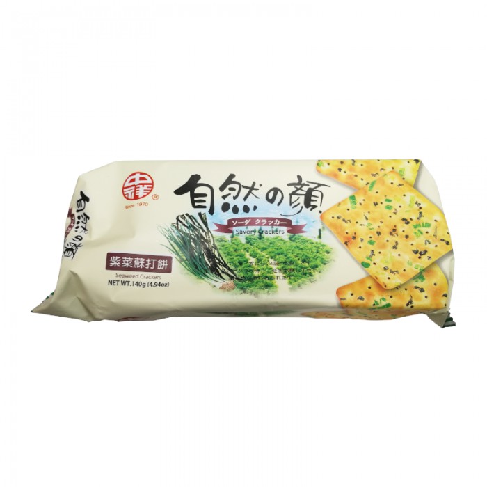 Bánh Crackers lạt gói 140gr