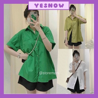 Áo sơ mi nữ tay ngắn nhiều màu thiết kế kiểu dáng thời trang công sở hot hit