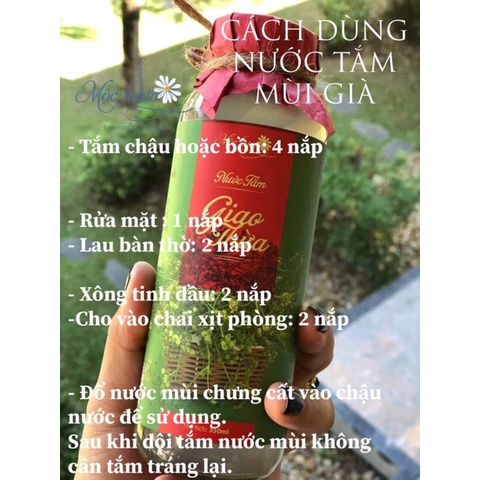 [Quà tết Nhâm Dần] Nước tắm Giao thừa MÙI GIÀ MỘC HƯƠNG [Gột bỏ xui xẻo, mang lại may mắn cho gia chủ]