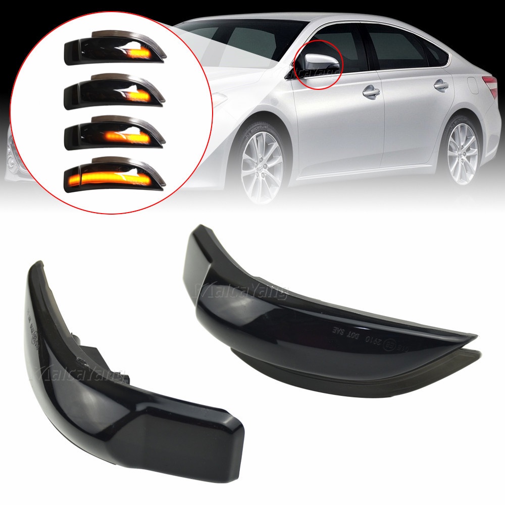Đèn LED Xi Nhan Gắn Gương Chiếu Hậu Chuyên Dụng Cho Xe Hơi Toyota Corolla Camry Prius Vios CHR Yaris Venza Avalon Altis