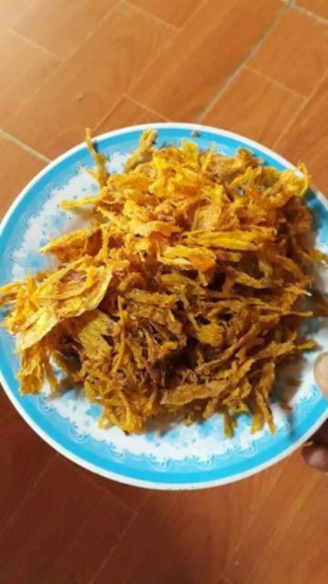 Khô mực xé Đà Nẵng túi 500gr dai dai thơm nồng vị gừng làm quà biếu ăn vặt ngon hết cỡ | BigBuy360 - bigbuy360.vn