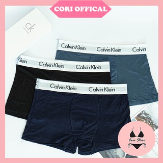 Combo 5 quần lót nam boxer cao cấp cotton co giãn 4 chiều thông hơi thấm hút