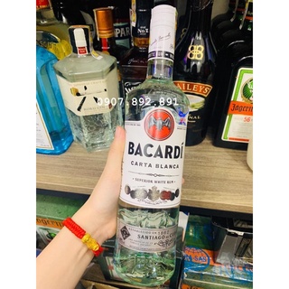 Bacardi white r u m 750ml