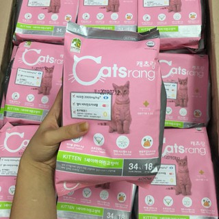 Thức ăn Hạt Cho Mèo Con Catsrang Kitten 400g