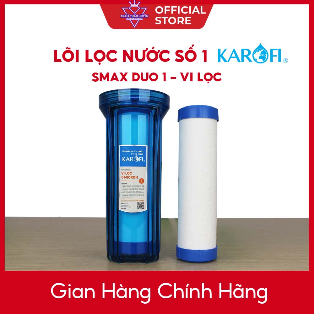 Bộ 3 lõi lọc nước 123 Karofi