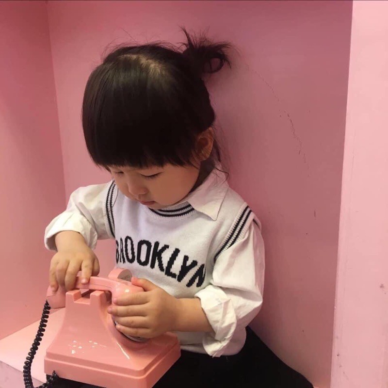 Áo gile len Brooklyn