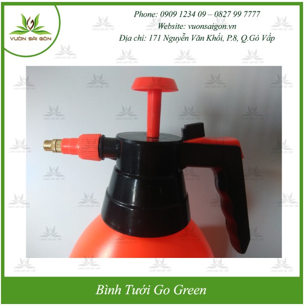 Bình Tưới Go Green, tưới cây, phun phân thuốc, bình tưới cây bền đẹp, bình xịt khử khuẩn