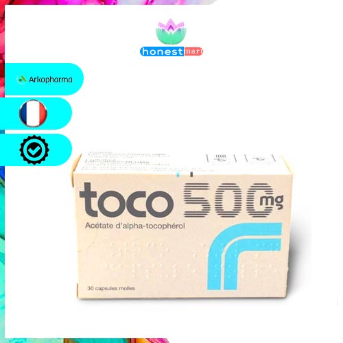 Bổ sung vitamin e Arkopharma Toco 500mg 30 viên thumbnail
