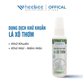 Dung Dịch Khử Khuẩn Chiết Xuất Từ Lá Xô Thơm Heebee -Hương Sage/Hương Thanh Khiết- 60ml