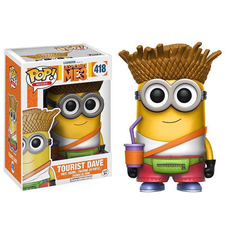 Móc Khóa Sưu Tầm Mô Hình Nhân Vật Phim Despicable Me 3: Minions Xinh Xắn