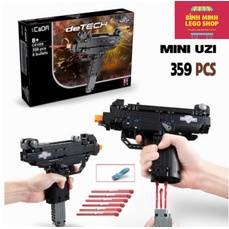 Bộ Đồ Chơi Lắp Ghép Kiểu LEGO Mô Hình PUBG MINI UZI CaDa C81008 với 359 Chi Tiết