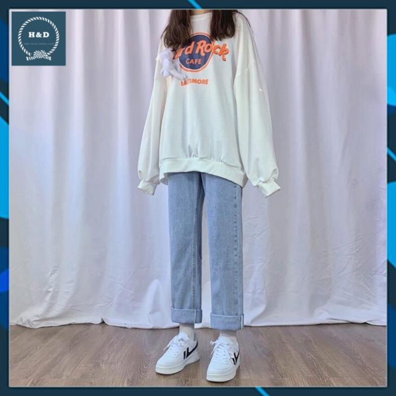 [HOT] Quần jeans baggy nữ, jean bò ống suông, rộng style hàn Quốc hit hot 2021 | BigBuy360 - bigbuy360.vn