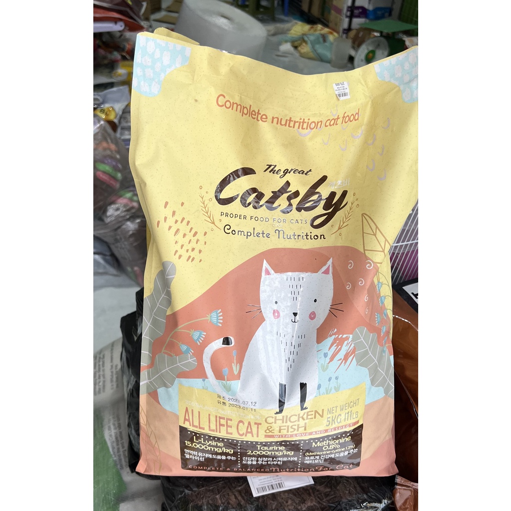 BAO 5KG Catsrang / Natural born / Catsby / Mozzi’s Cat Food/ CATIZEN ⚡CHỈ 1 NGÀY⚡ - Cho Mèo Mọi Lứa Tuổi - PET&amp;JOI