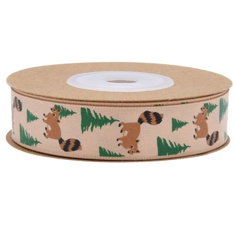 Cuộn Dây Ruy Băng 10 Yards Tự Trang Trí Hộp Quà Giáng Sinh