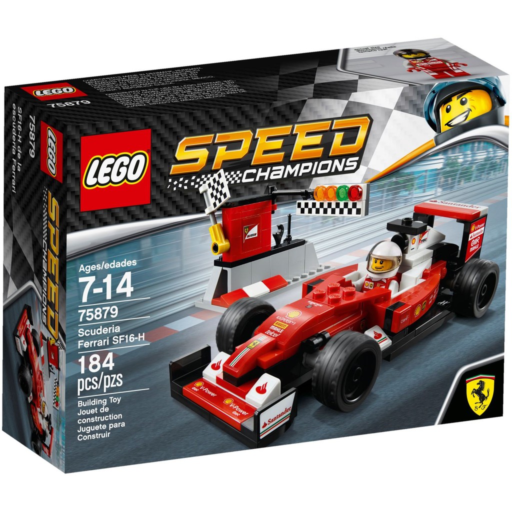 LEGO 75879 Speed Champions - Siêu Xe Scuderia Ferrari SF16-H
