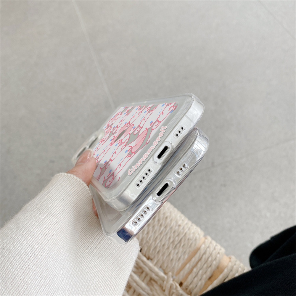 Ốp Điện Thoại Trong Suốt In Hình Cinnamoroll / Không Gian Cho iPhone 13 12 11 X XS Pro Max XR 7 8 Plus