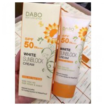 Kem Chống Nắng Hàn Quốc Dabo White Sunblock Cream SPF50