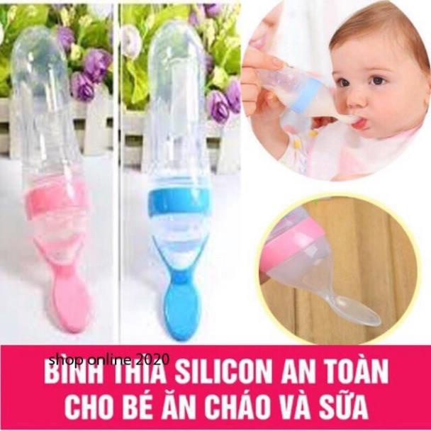 Bình thìa ăn dặm cho bé