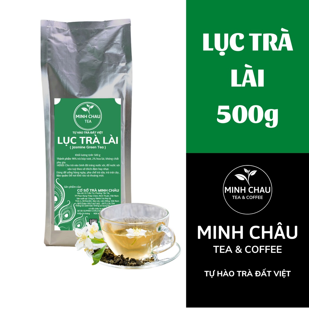 LỤC TRÀ LÀI MINH CHÂU 500G - Dùng pha chế trà sữa và trà trái cây (Số 1 trong pha chế)