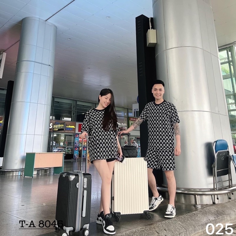 Bộ đồ thời trang nam , quần áo cộc tay nam , bo NY