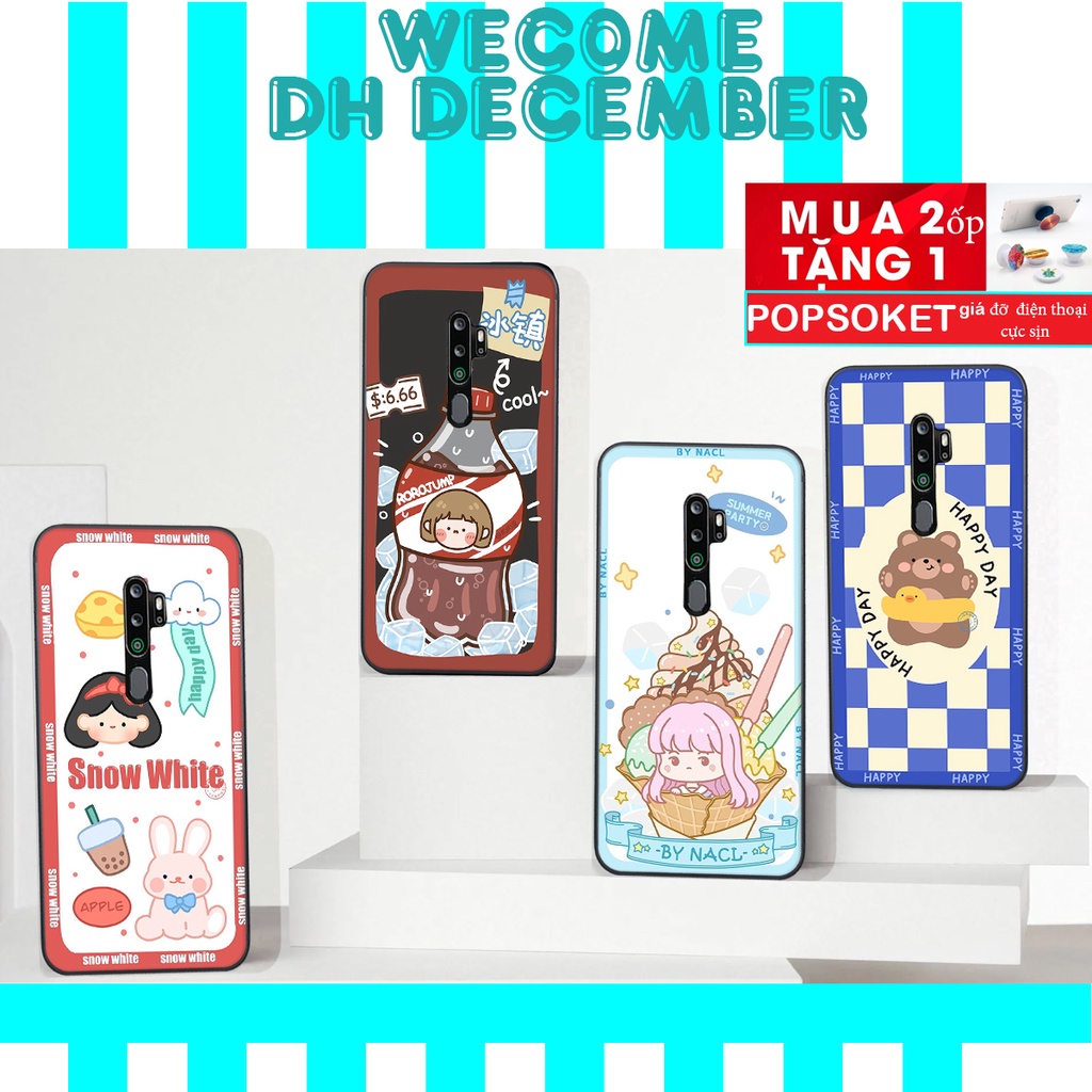 Ốp lưng Oppo A5 2020 / A9 2020  in hình 3D gấu mới nhất - sang - chảnh - ĐẸP- BỀN