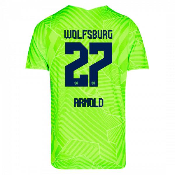 Áo Thun Bóng Đá Sân Nhà Nmechr Baku Arnold Gerhrrdt 2021-2022 VfL Wolfsburg