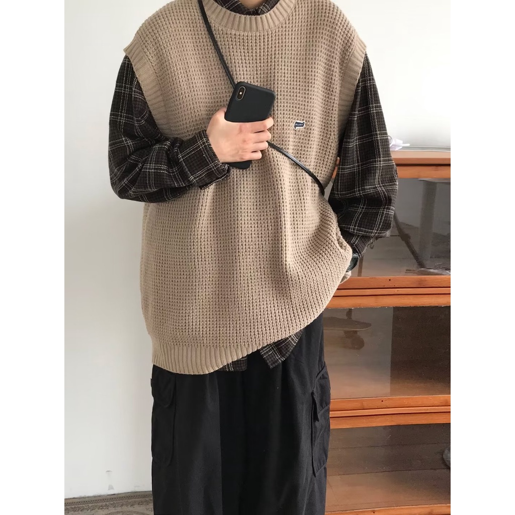 Áo sweater Cổ Tròn Phong Cách Hàn Quốc Cổ Điển Mới Size-2XL Dành Cho Nam