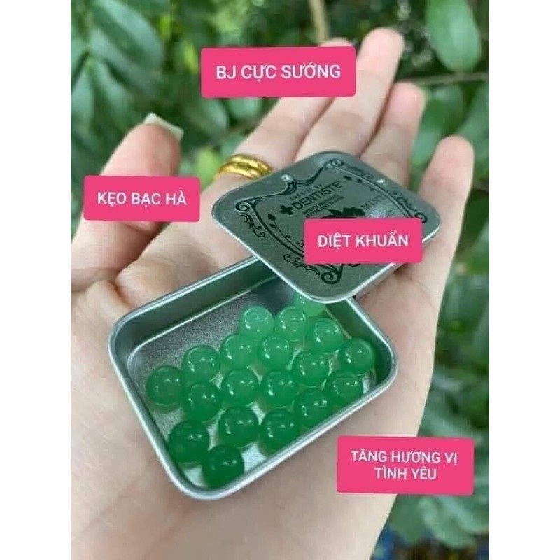 Hộp 20 viên Kẹo phòng the mint bạc hà Thái