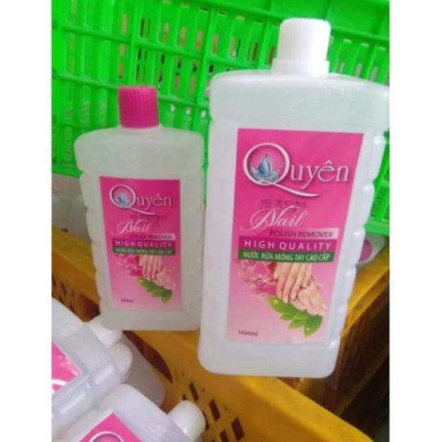 Nước rửa móng Axetone 500ml ,1000ml làm mómg