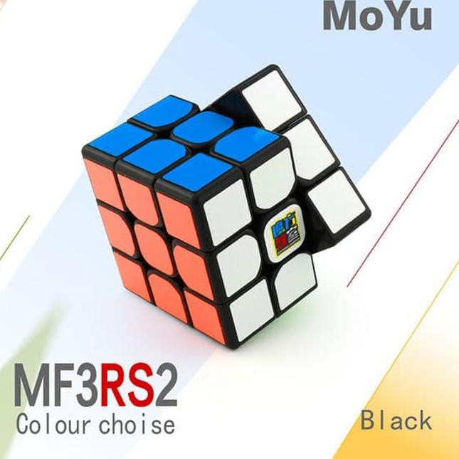Khối Rubik 0k0 3x3 Moyu Mf3Rs2 3x3 Màu Đen