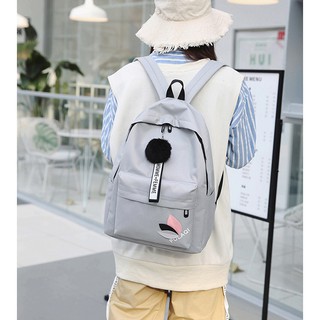 [Freeship] Balo unisex đi học vải dù chống nước - Ba lô vải dù chống nước thời trang Unisex