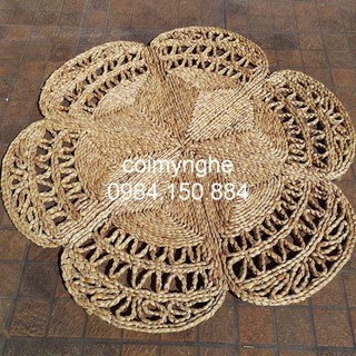 Thảm lục bình hình bông hoa 1m2 az88