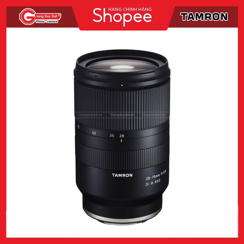 Ống Kính Tamron 28-75mm f/2.8 Di III RXD G1 Dành Cho Máy Ảnh Sony E-Mount - Chính Hãng l Bảo Hành 2 năm