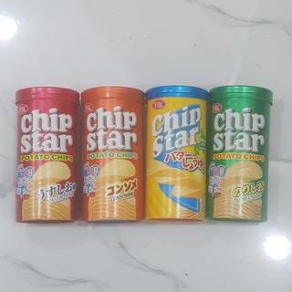 Snack khoai tây YBC Chip Star Nhật Bản, Khoai tây chiên YBC Chip Star Nhật Bản lon size S 50g đủ vị [Date T11/2022]