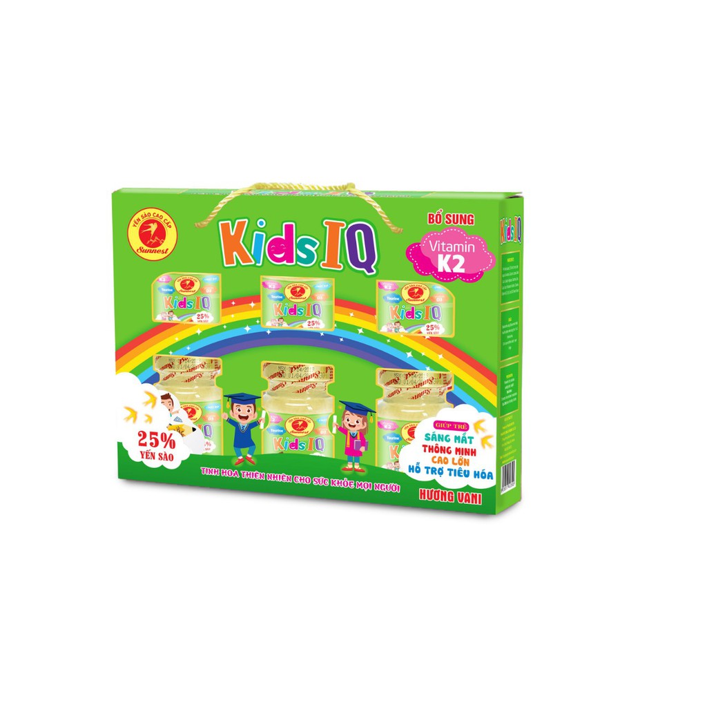Yến sào Sunnest đặc biệt 25%  Dành cho bé