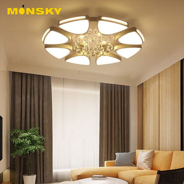 Đèn trần MONSKY 8 cánh VARUS hiện đại tiết kiệm năng lượng