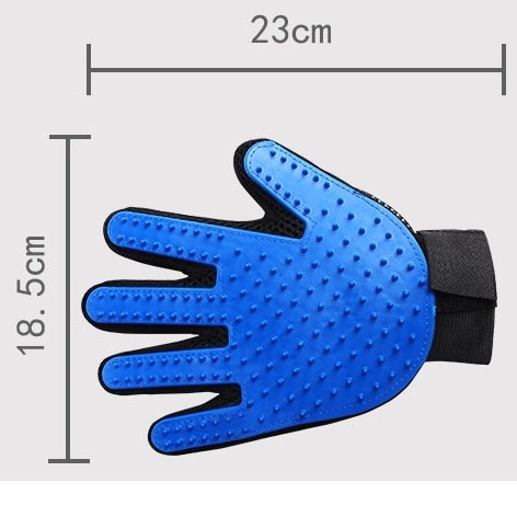 Găng tay chải lông cho chó mèo, găng tay lấy lông rụng thú cưng