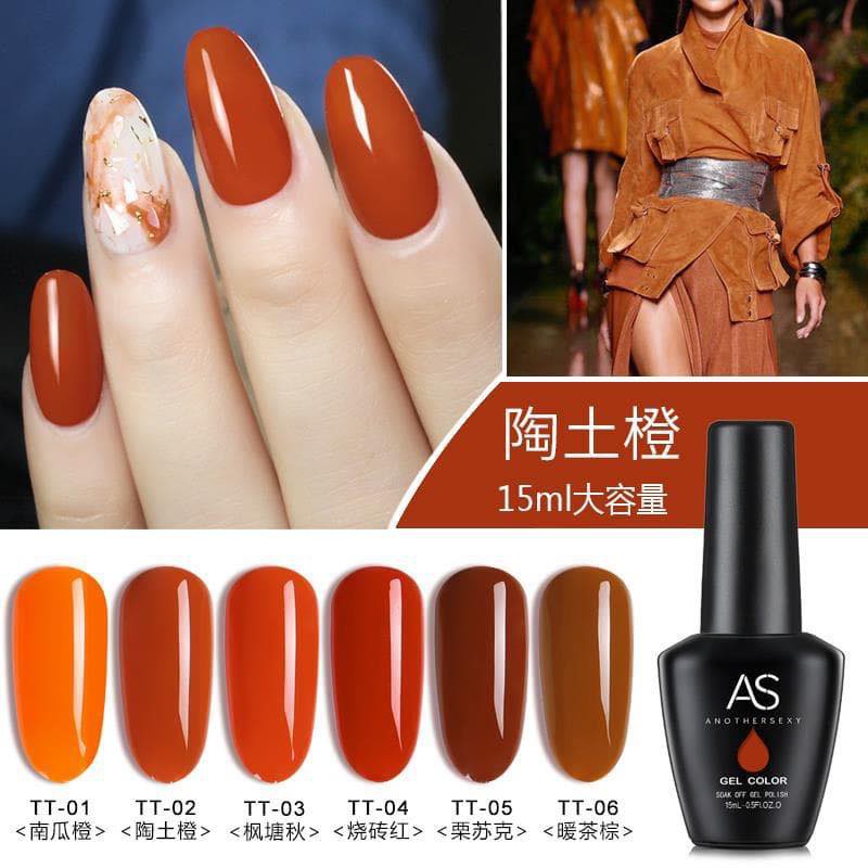 [SIEU SALE] Sơn gel As đen chính hãng set TT chất đặc, mịn, chuẩn màu