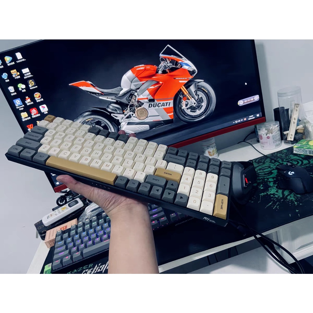 Bàn Phím Cơ 125 Phím xda profile pbt 61 / 68 / 87 / 98 / 104 / 108 Phím diy